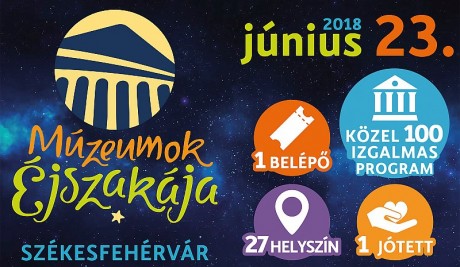 Szombaton Múzeumok Éjszakája - 27 helyszín,100 program